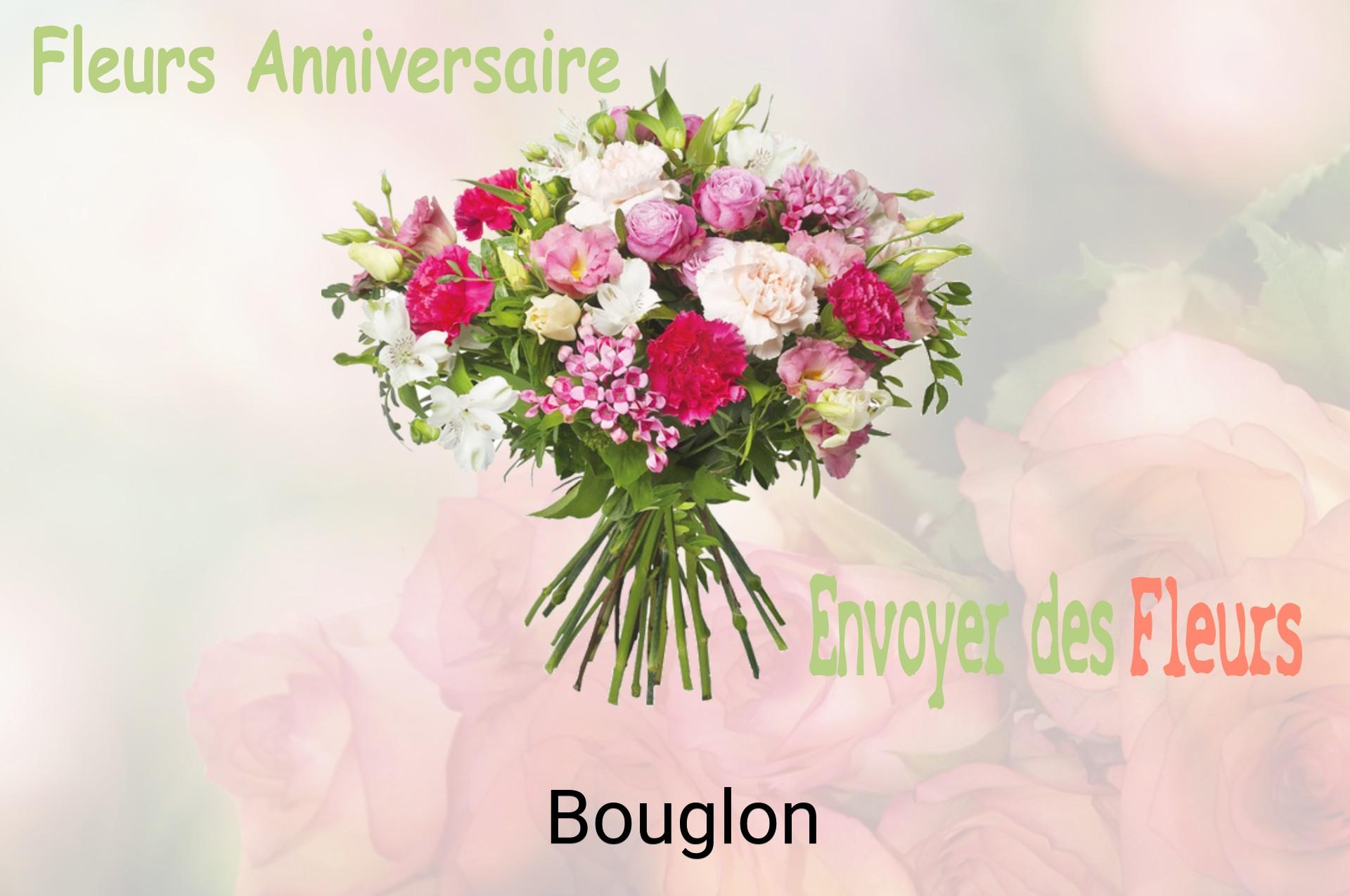 Bouquet de fleurs d’anniversaire livré à Bouglon